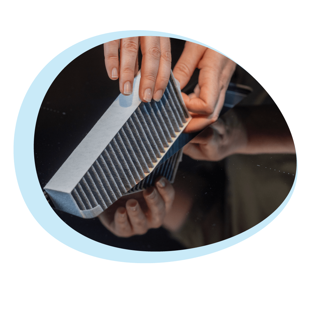 CleanAir Plus Aktivkohlefilter geeignet für Bosch Serie 4 | Serie 6 | Serie 8 | HEZ9VRCR0 (4St.)