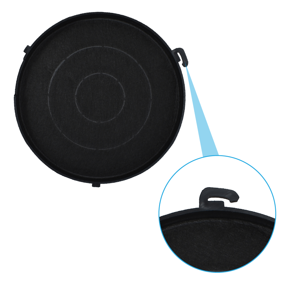 Aktivkohlefilter geeignet für Airlux CR2000 (2St.)