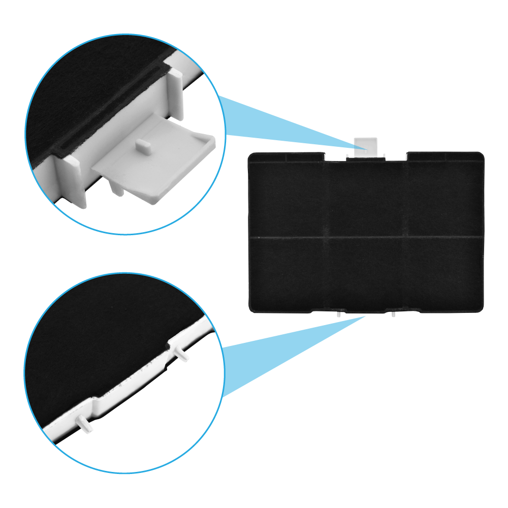 Aktivkohlefilter geeignet für Constructa 11026771