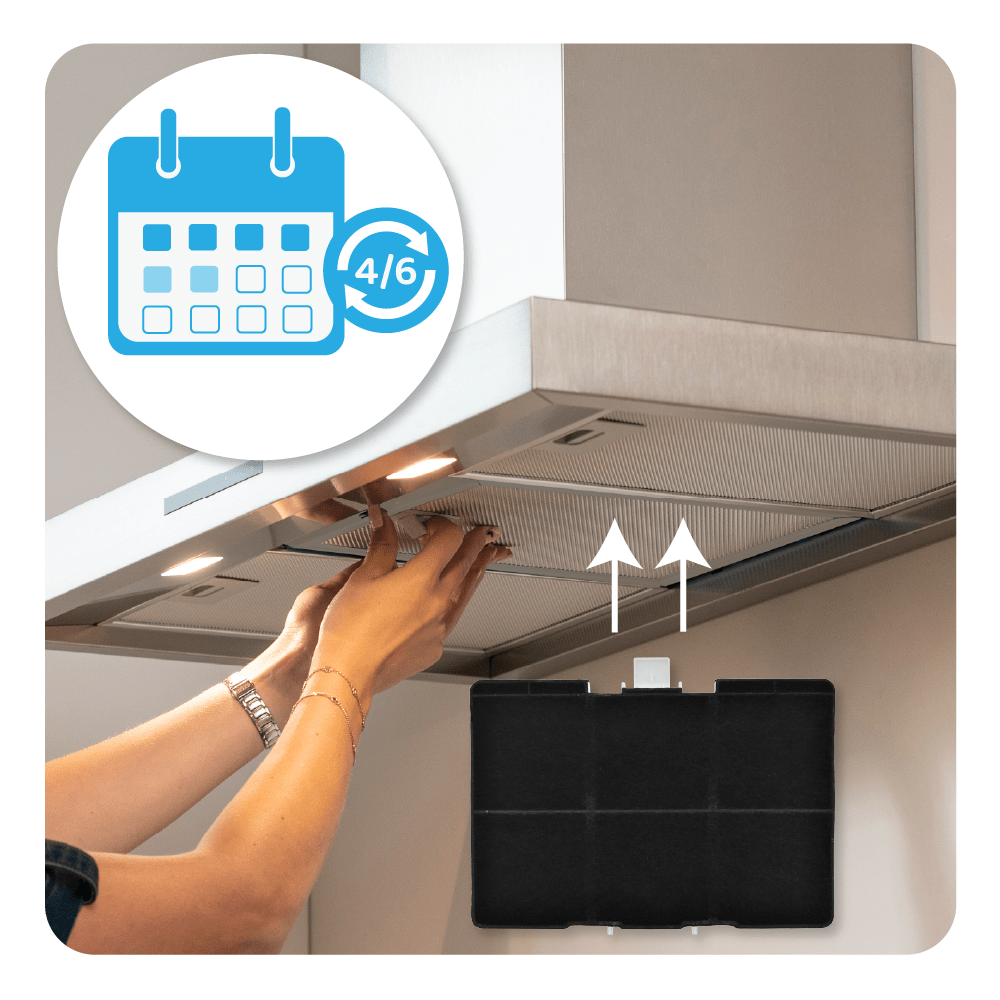 Aktivkohlefilter geeignet für Constructa 11026771