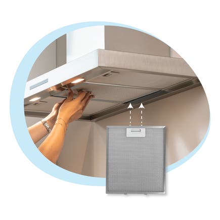 Privileg Metall-Fettfilter 305x267mm 480122102168