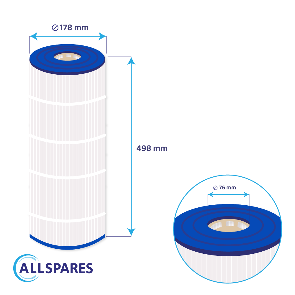 Whirlpool Filter geeignet für Poolex ThinClear 330 / PF-TCR330 / TCR330 / ThinClear Multi