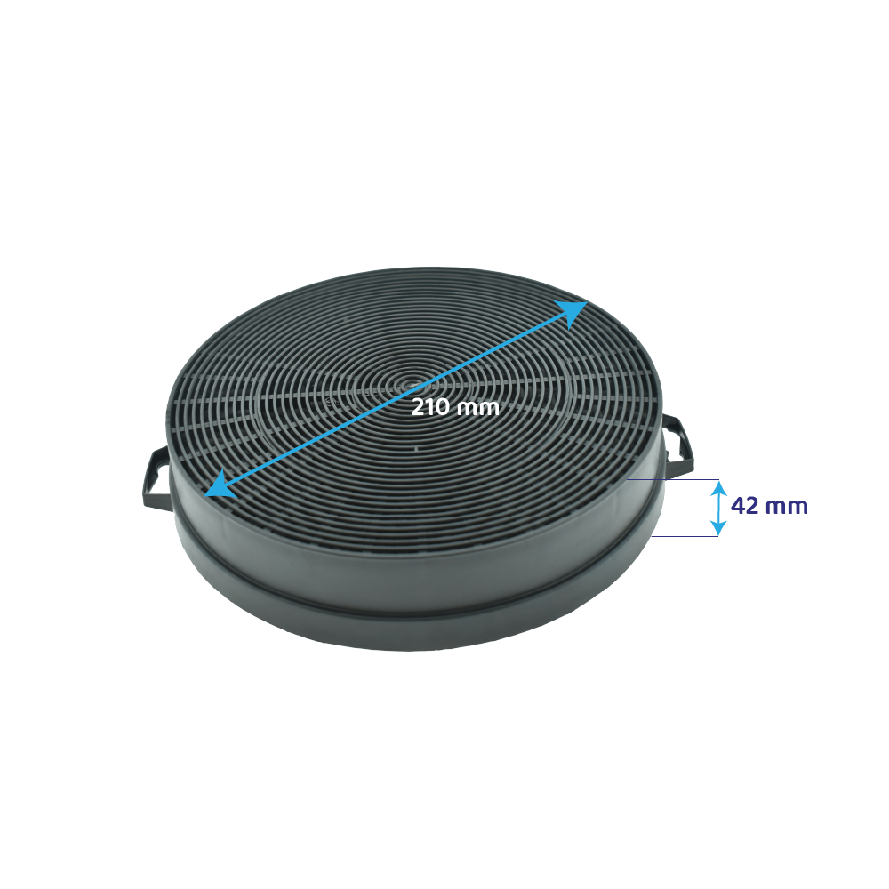 Aktivkohlefilter geeignet für Neff 353121 / 00353121 (2St.)