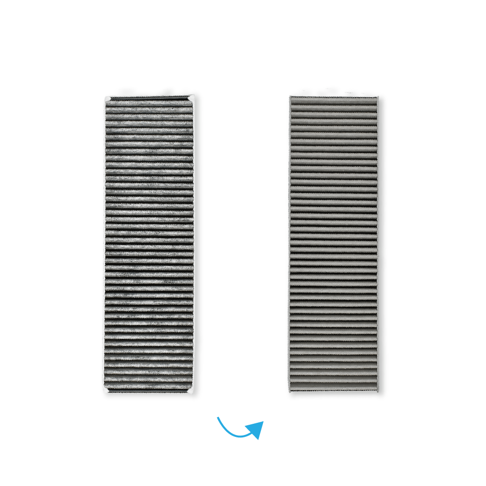CleanAir Aktivkohlefilter geeignet für Constructa CA282110 / 17000822