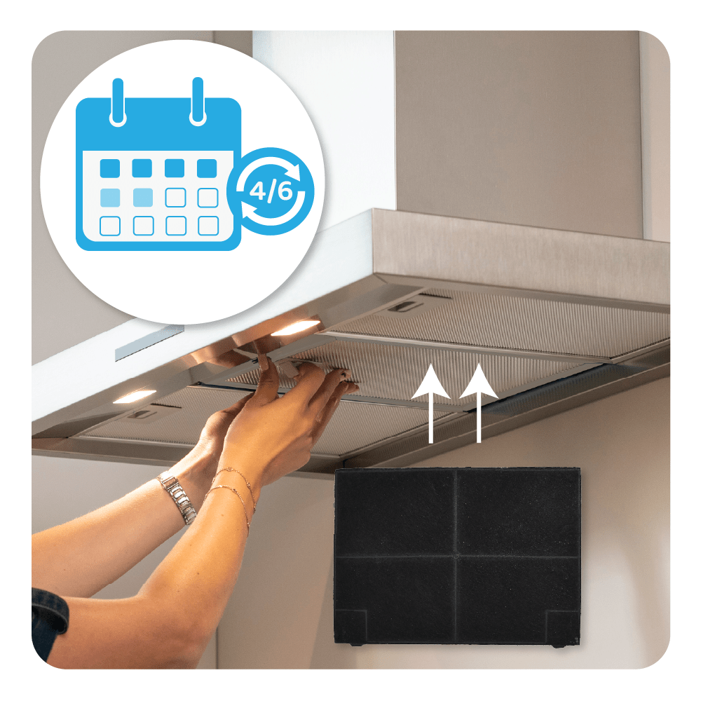 Aktivkohlefilter geeignet für Zanussi EFF70 (2St.)