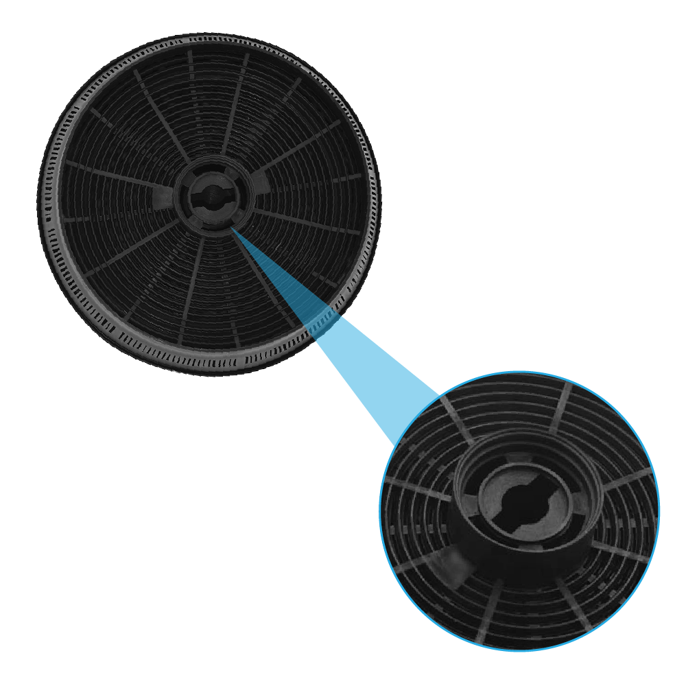 Aktivkohlefilter geeignet für ACM14 / KF9179183012 (2st.)