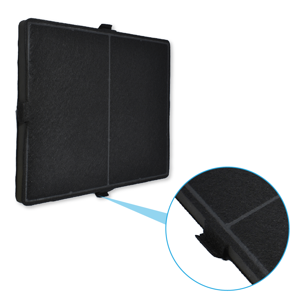 Aktivkohlefilter DKF16-1 | 7932320 geeignet für Miele Dunstabzugshauben | (2St.)