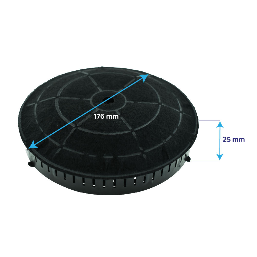TurboAir Aktivkohlefilter CFC0038668 / CFC0140343 (2St.)