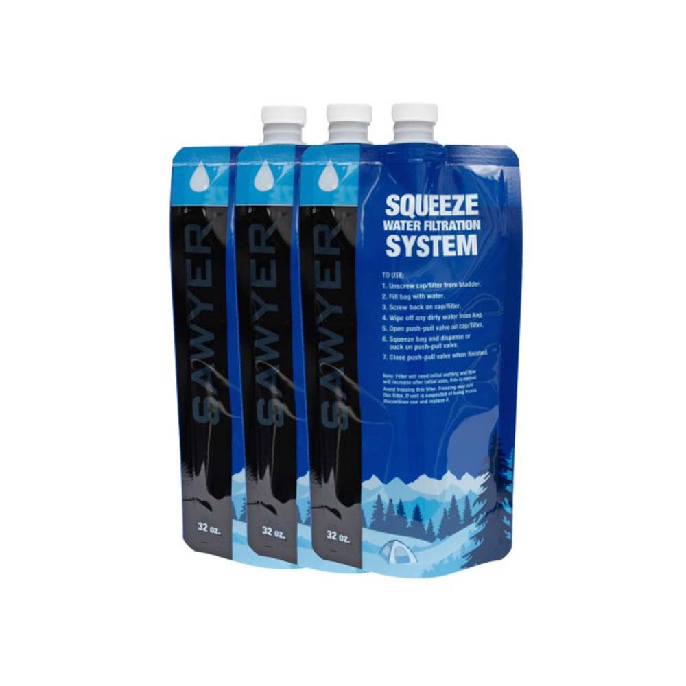 Sawyer Wasserflasche 1L Squeezable Pouch SP113 (3St.)