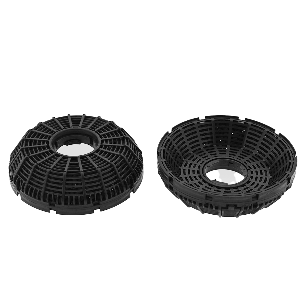 Aktivkohlefilter geeignet für Silverline YT971.1000.104 / YT971.1000.107 (2 Stück)