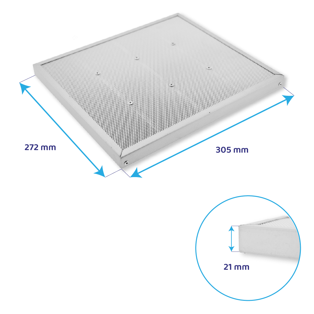 Falmec Carbon.Zeo Regenerierbarer Aktivkohlefilter KACL.928