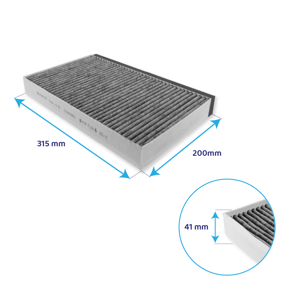 Neff CleanAir Aktivkohlefilter 11049702 / 11026771 / Z5102X1
