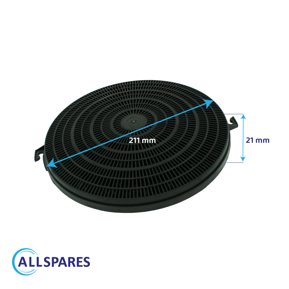 Aktivkohlefilter geeignet für Type 211 / 49018368