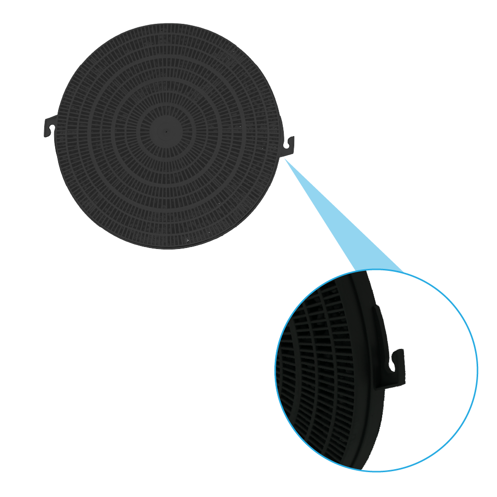 Aktivkohlefilter geeignet für Type 211 / 49018368