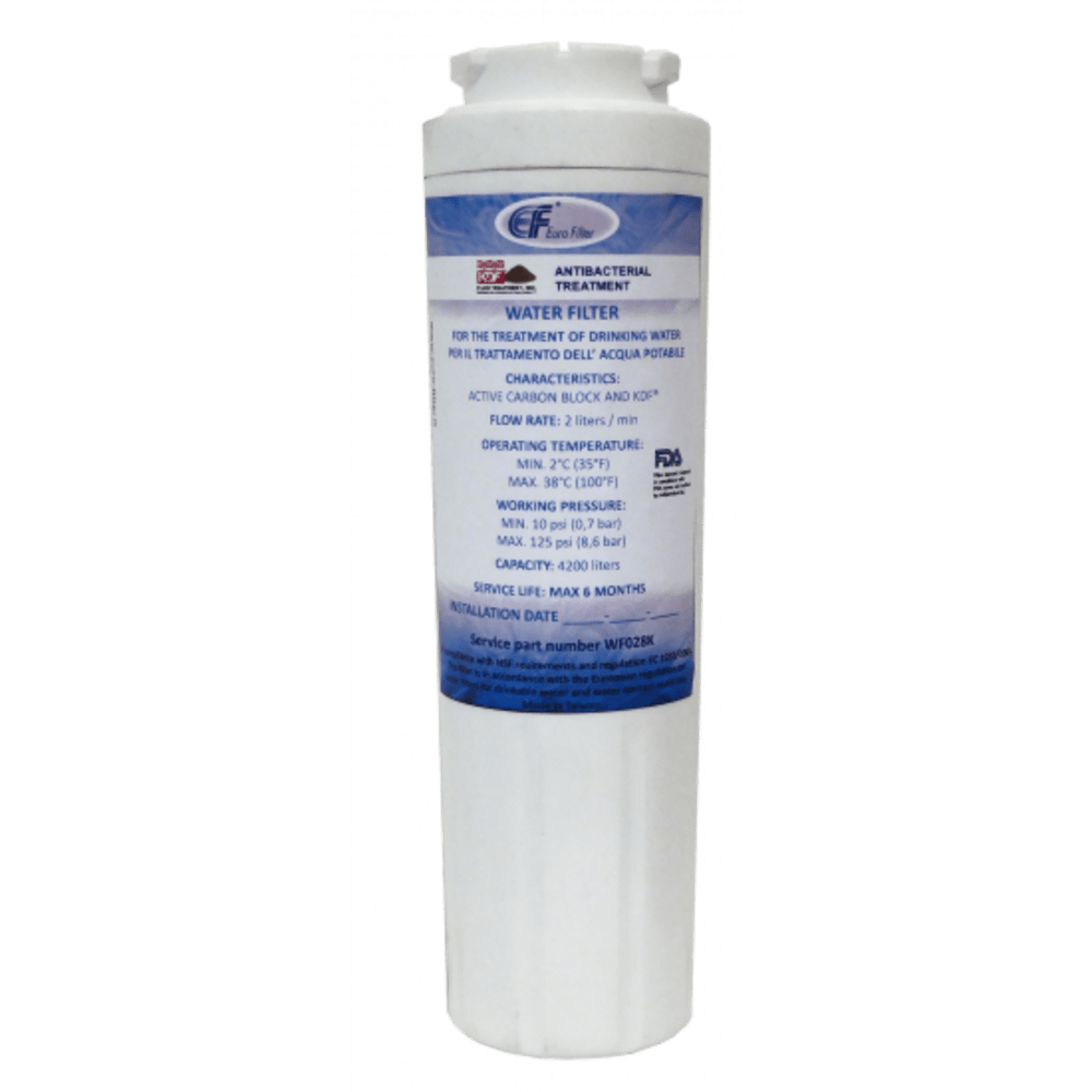 Eurofilter Wasserfilter geeignet für Bosch / Siemens / Whirlpool / Amana / Gaggenau / KitchenAid / Maytag / Candy / Hotpoint Ariston