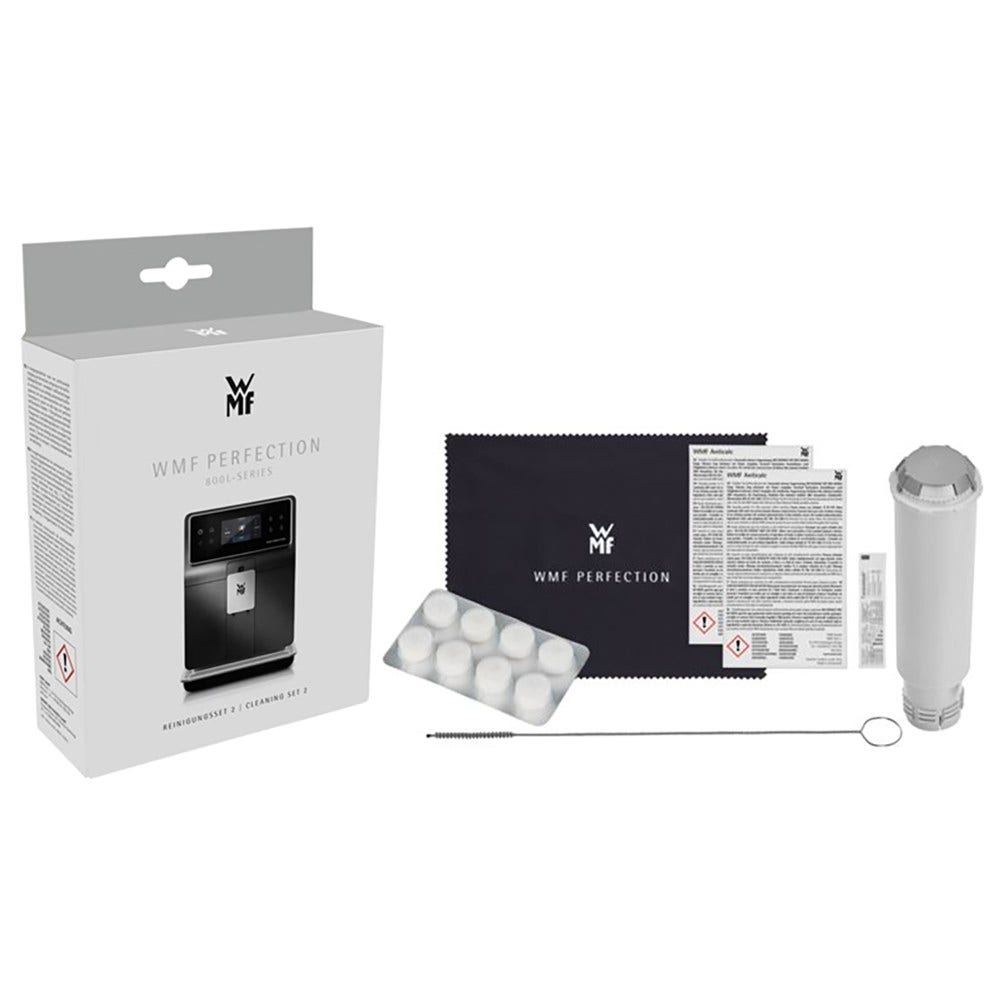 WMF Perfection Pflegeset Kaffeemaschine Wasserfilter + Entkalker + Reinigungsprodukte