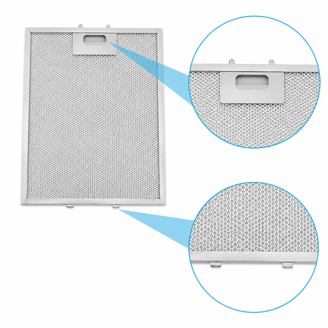 KitchenAid Metall-Fettfilter 305x267mm 480122102168