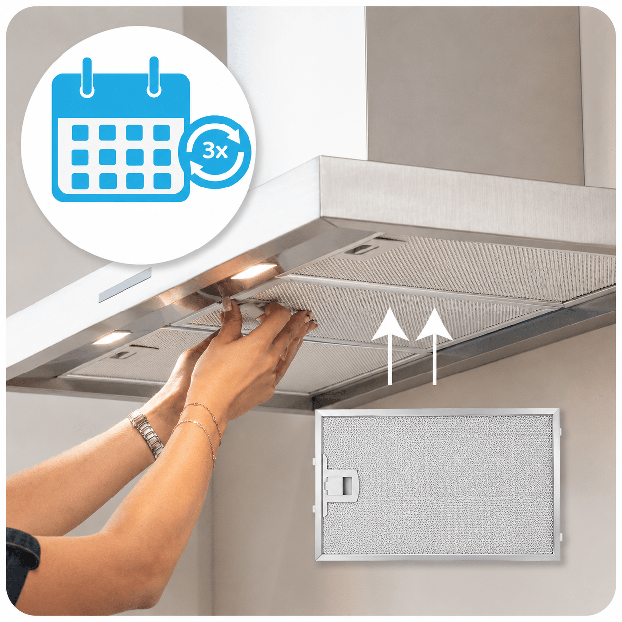 Neff Metall-Fettfilter 303x167x10mm 11004960