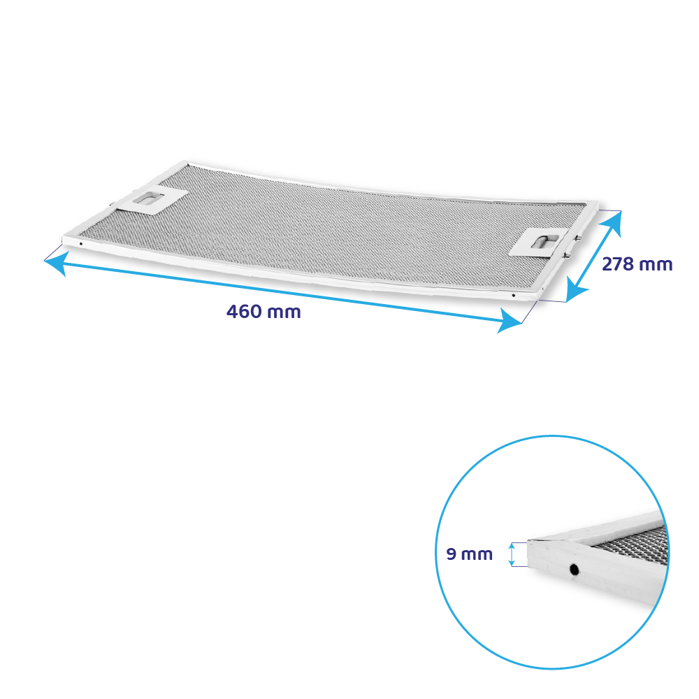 Bosch Metall-Fettfilter 460x277mm 213771 / 00213771
