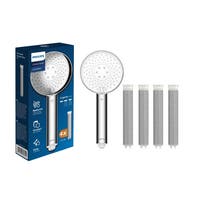 Philips Duschbrause mit Duschfilter + Ersatzfilter (4 Stk.) ASH1516CH / ASH138