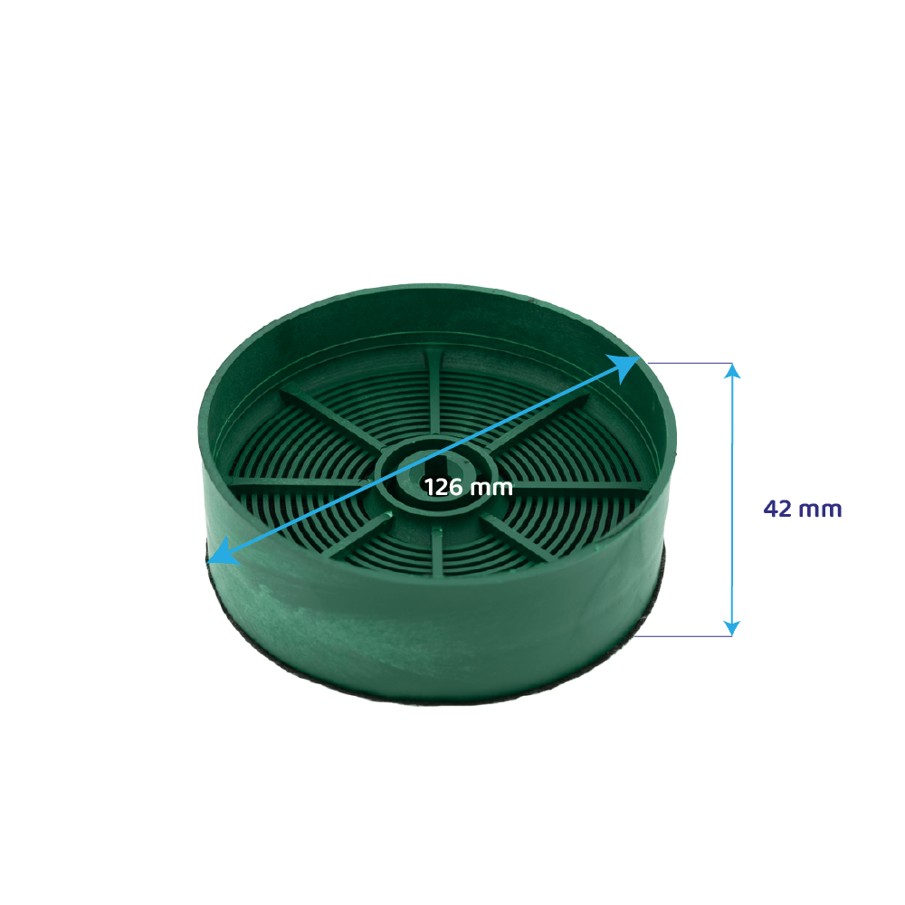 Longlife Aktivkohlefilter geeignet für Faber 112.0556.528 / FLL23 (2St.)
