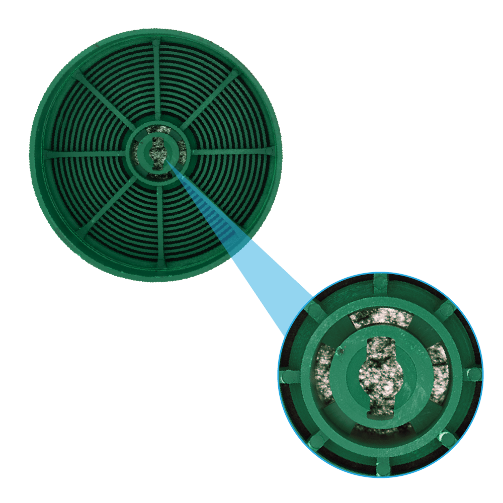 Longlife Aktivkohlefilter geeignet für Faber 112.0556.528 / FLL23 (2St.)