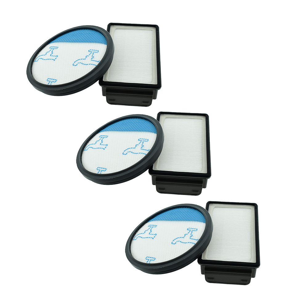 Filterset geeignet für Rowenta Compact Power Cyclonic / ZR005901 (3 St.)