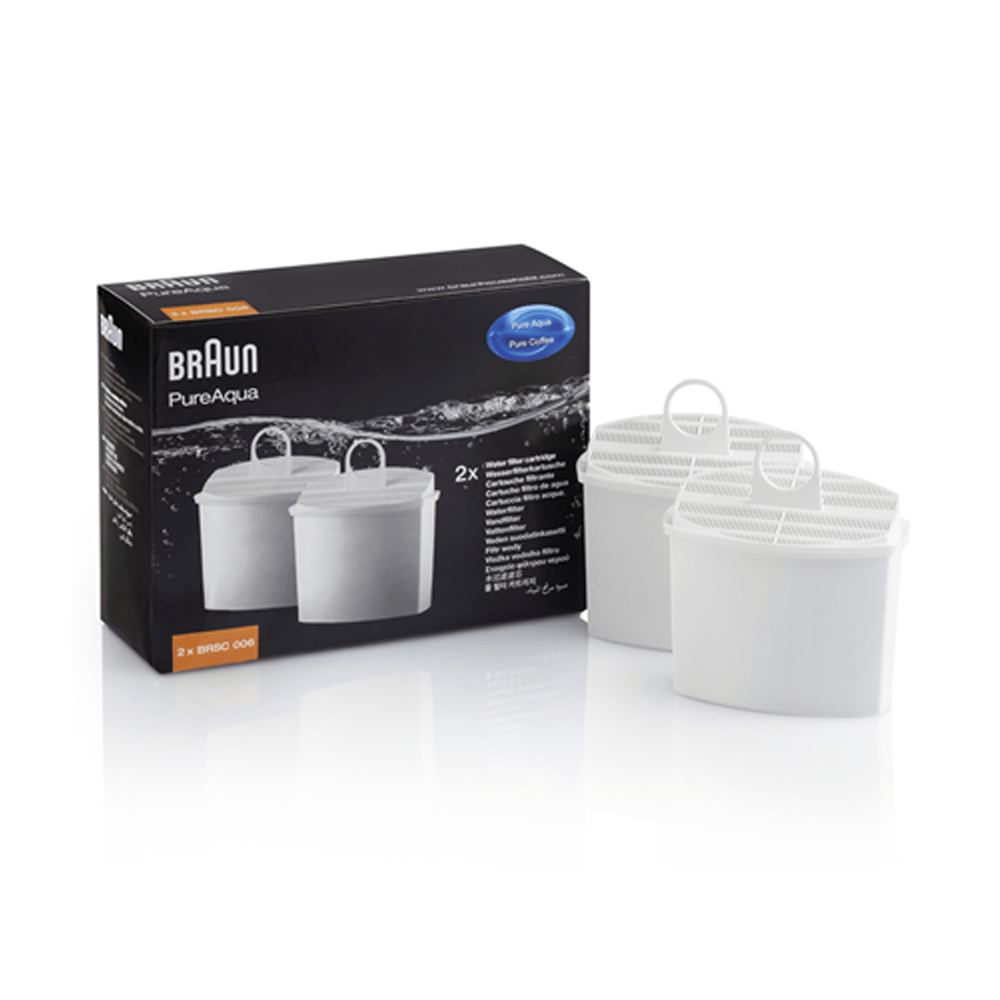 Braun Wasserfilter PureAqua BRSC 006, geeignet für CaféHouse, PurEase und Sommelier, (2St.)