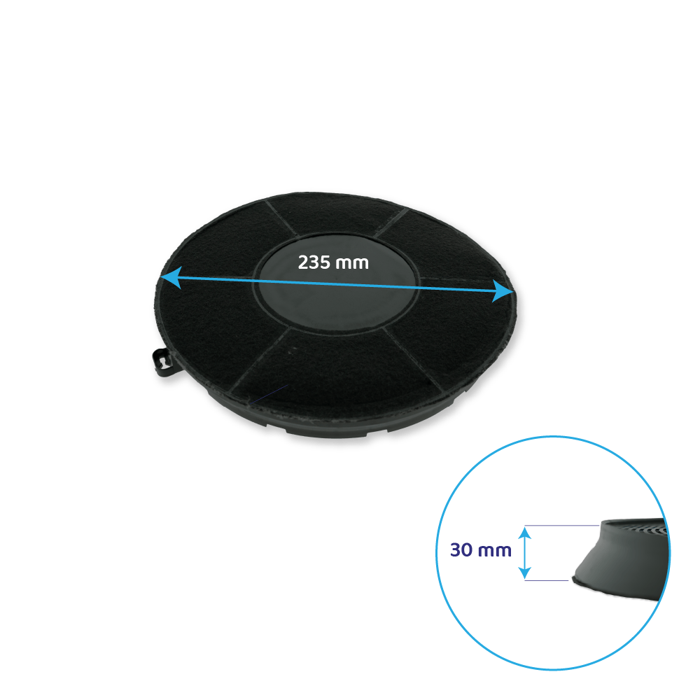 Zanussi Aktivkohlefilter MCFE06ST / 9029865921