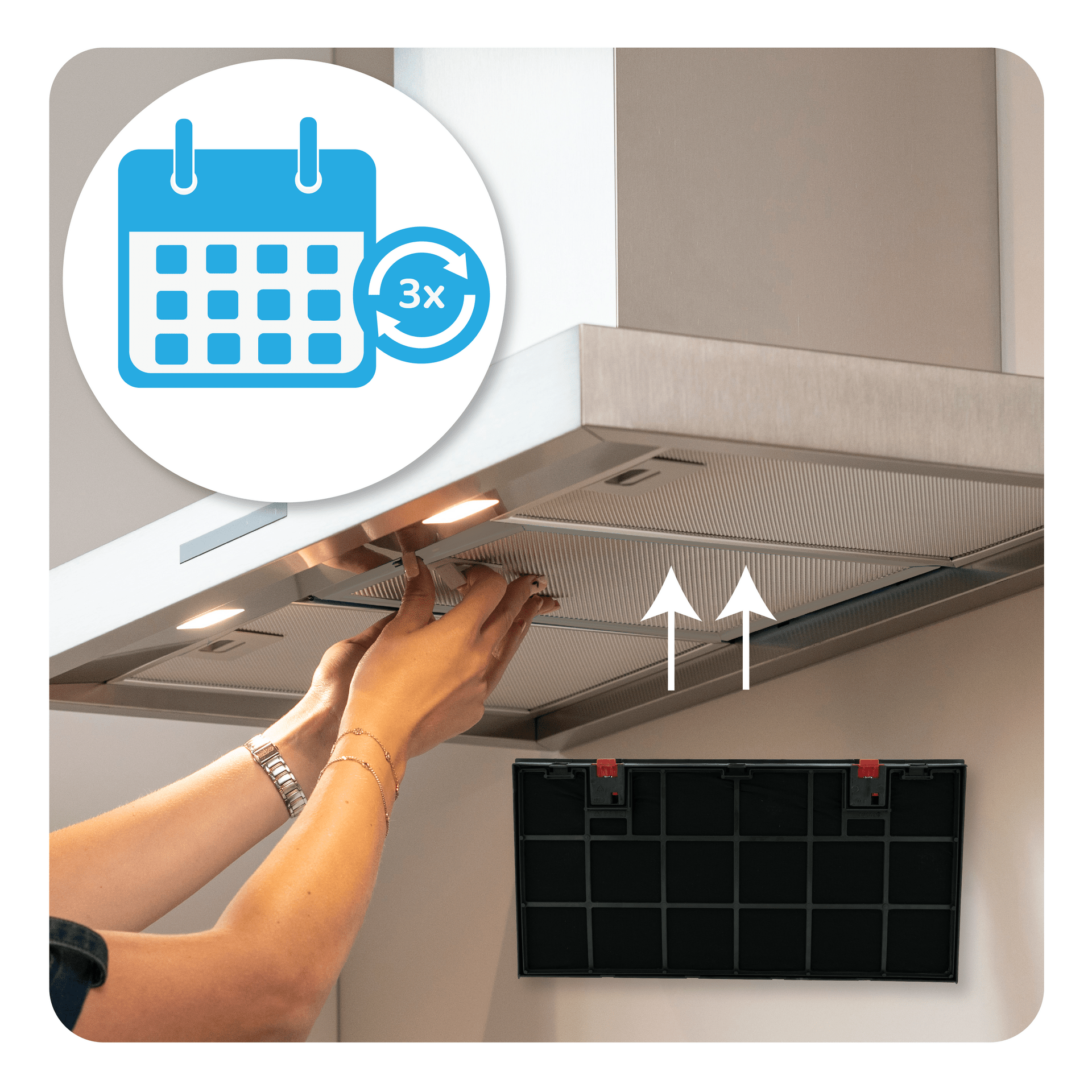 Zanussi Longlife Aktivkohlefilter MCFE20PL / 9029865962