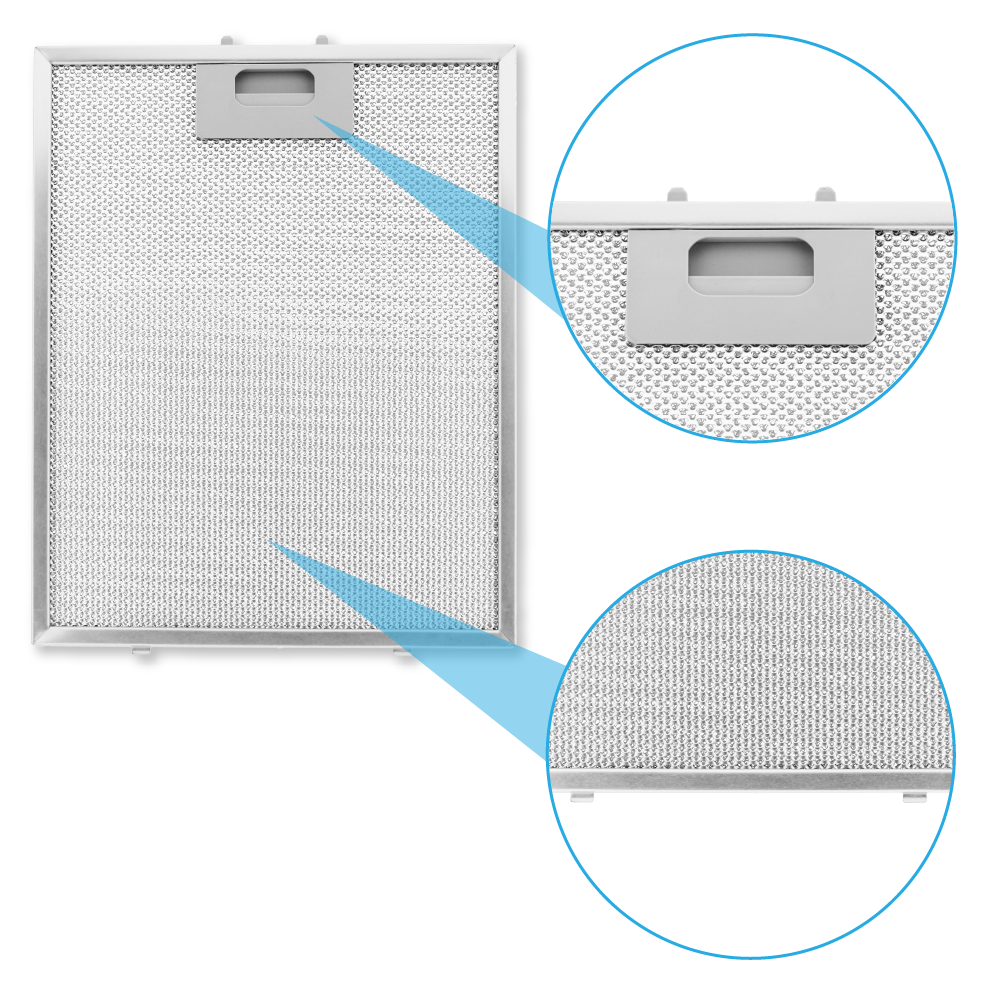 Indesit Metallfilter 320x260mm CVMA60N